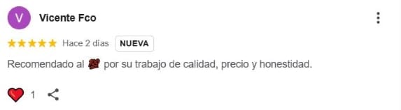Opinión Google Maps 2